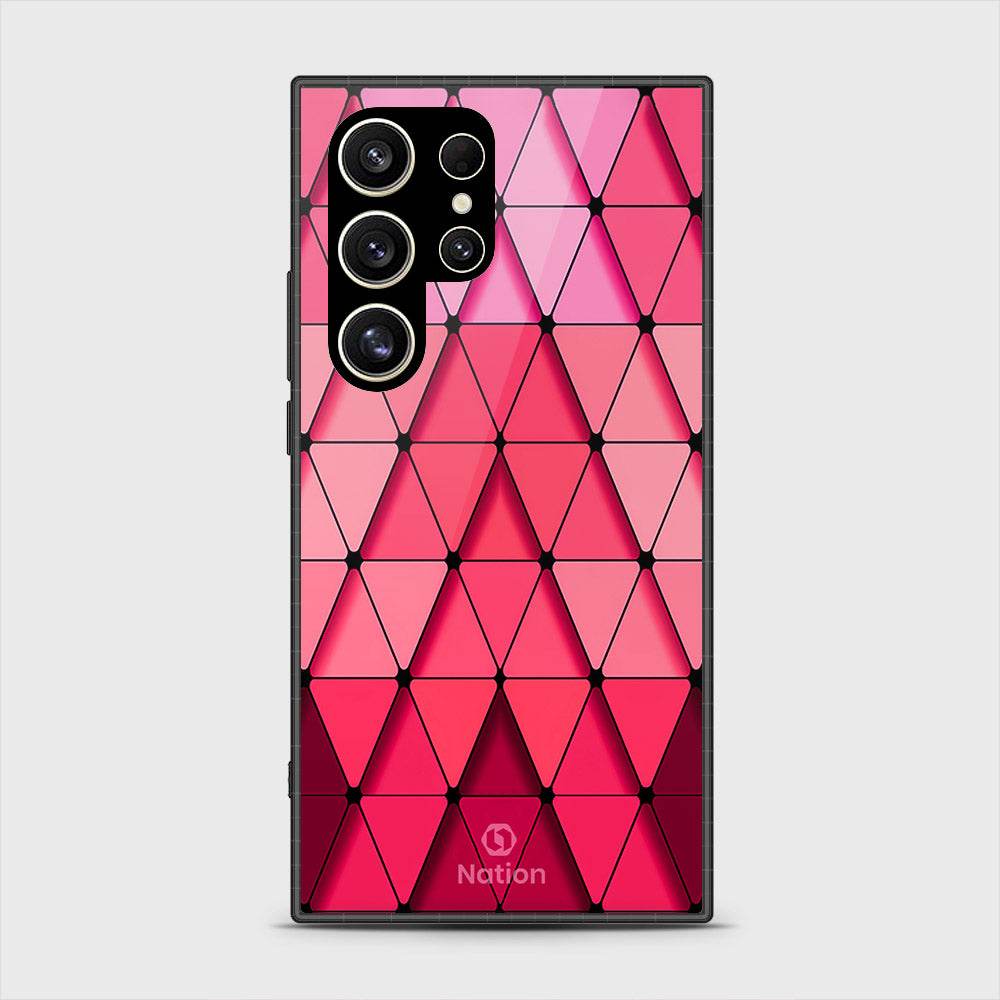 Samsung Galaxy S25 Ultra - Onation Pyramid Series - HQ Premium Shine Durable Shatterproof Case Design2