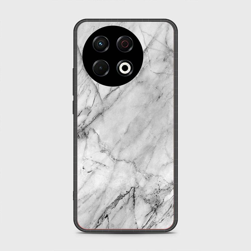 Tecno Spark 30 Pro - White Marble Series - HQ Premium Shine Durable Shatterproof Case - Futurestore.pk