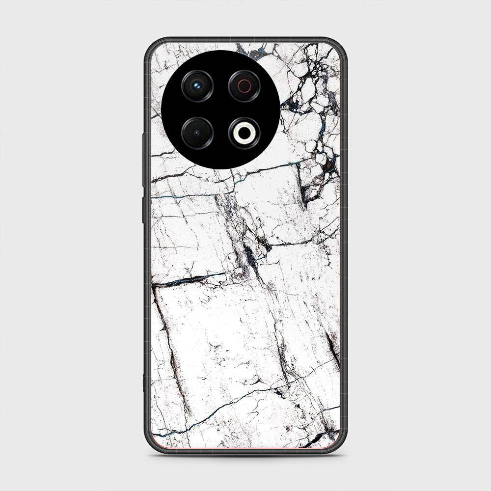 Tecno Spark 30 Pro - White Marble Series 2 - HQ Premium Shine Durable Shatterproof Case - Futurestore.pk