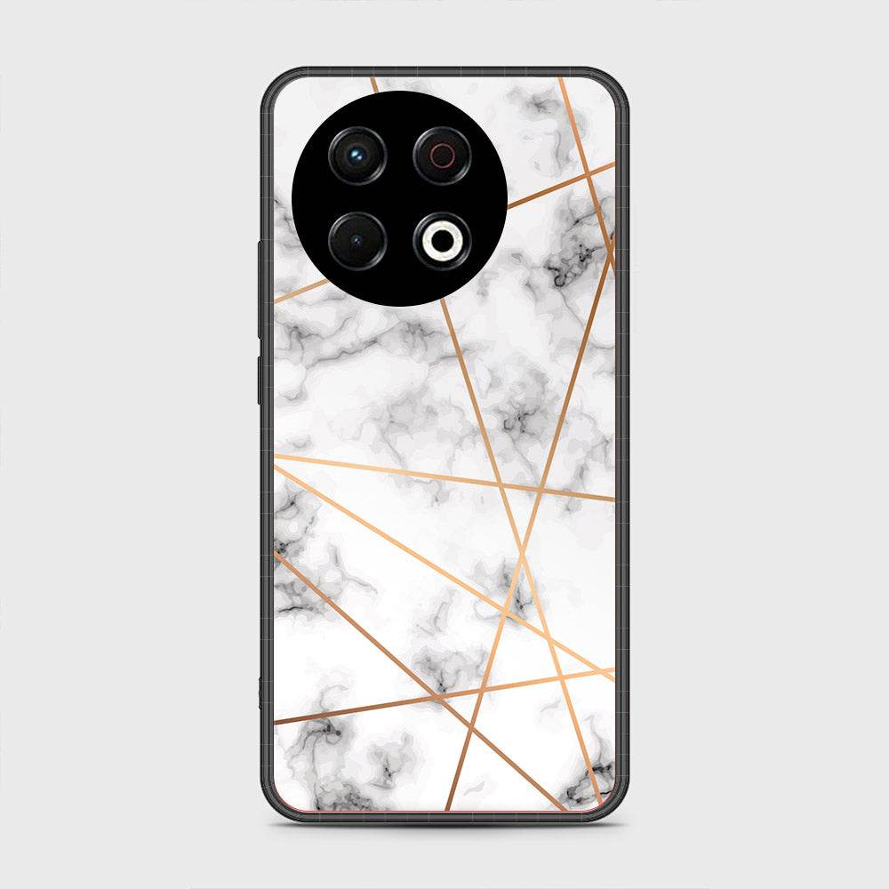 Tecno Spark 30 Pro - White Marble Series 2 - HQ Premium Shine Durable Shatterproof Case - Futurestore.pk