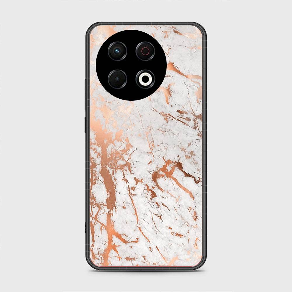 Tecno Spark 30 Pro - White Marble Series 2 - HQ Premium Shine Durable Shatterproof Case - Futurestore.pk