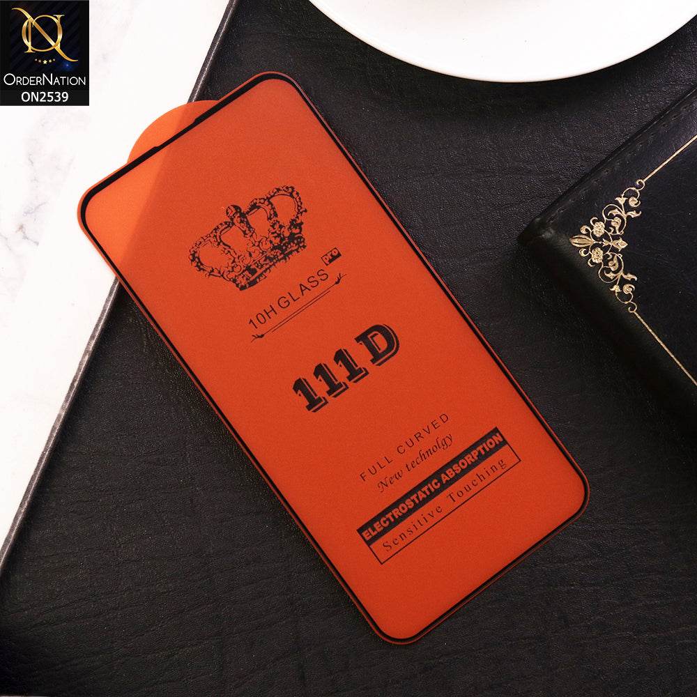 iPhone 13 Screen Protector - Black - Xtreme Quality 11D Tempered Glass Screen Protector - Futurestore.pk