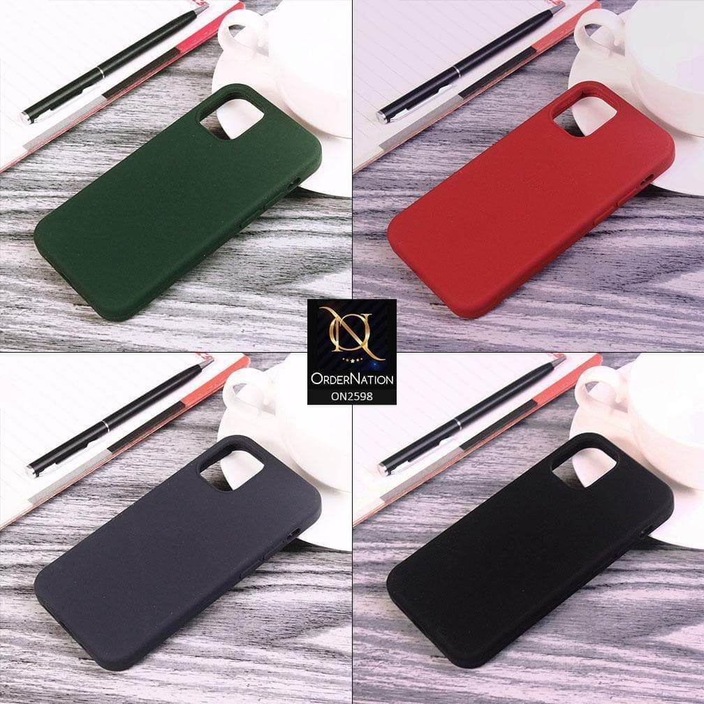 iPhone 13 Cover - Midnight Blue - HQ Silica Gel Shockproof Matte Soft Silicone Case - Futurestore.pk