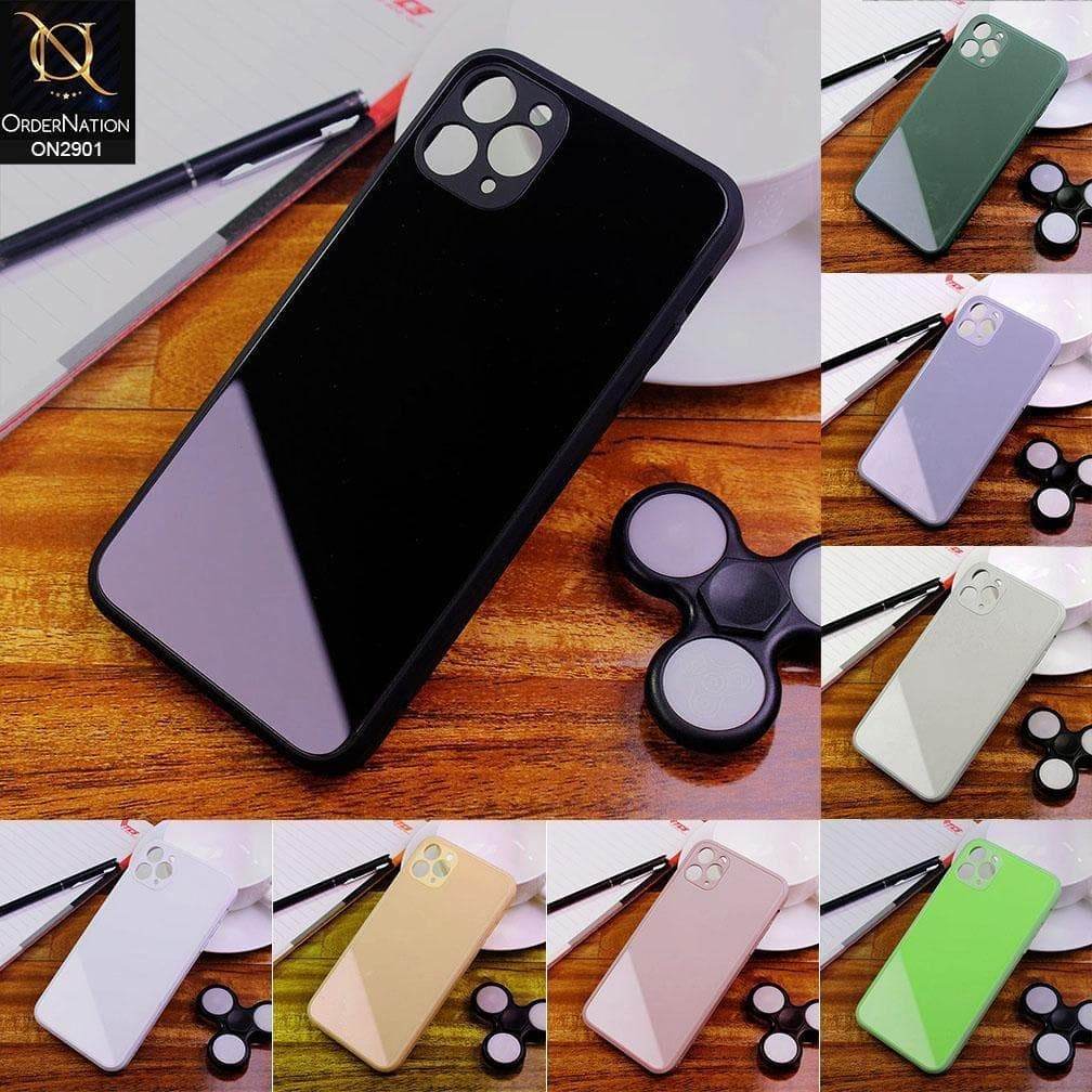 iPhone 13 Cover - Neon Green - New Glossy Shine Soft Borders Camera Protection Back Case - Futurestore.pk