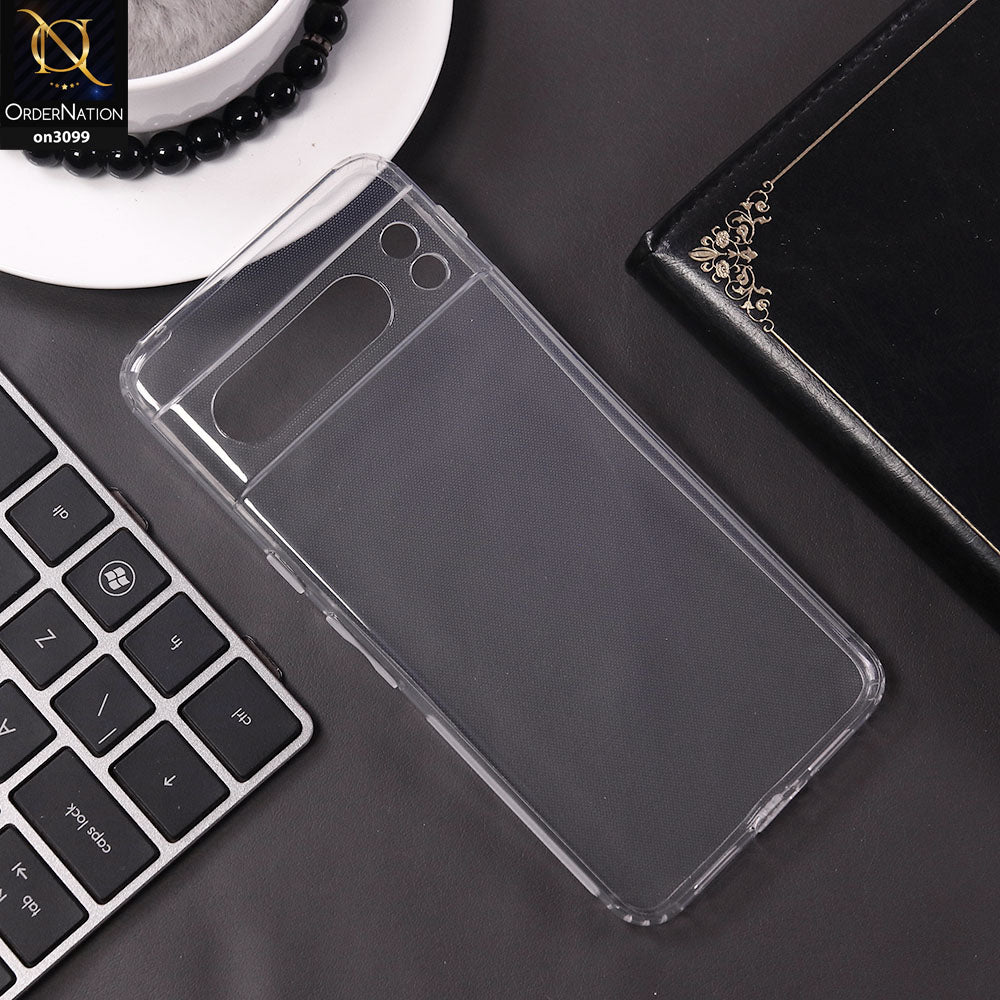 Google Pixel 8 Pro Cover - Transparent - Soft 4D Design Shockproof Silicone Transparent Clear Camera Protection Case on3099-pixel8pro-transparent_5da5aef3-0ce0-4ccf-aed5-3c1b7d773da6 Google Pixel 8 Pro