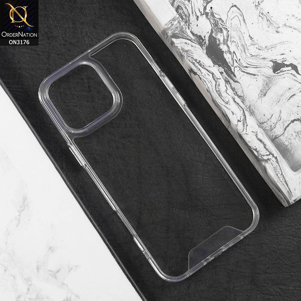 iPhone 16 Pro Max Cover - V2 - Space Premium Quality Drop Tested Transparent Case - Futurestore.pk