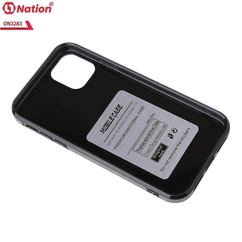 iPhone 13 Cover - Gray - ONation Ultra Series - Multi-Purpose Premium Leather Ultra Wallet Soft Case With Card Holders and Phone Stand - Futurestore.pk