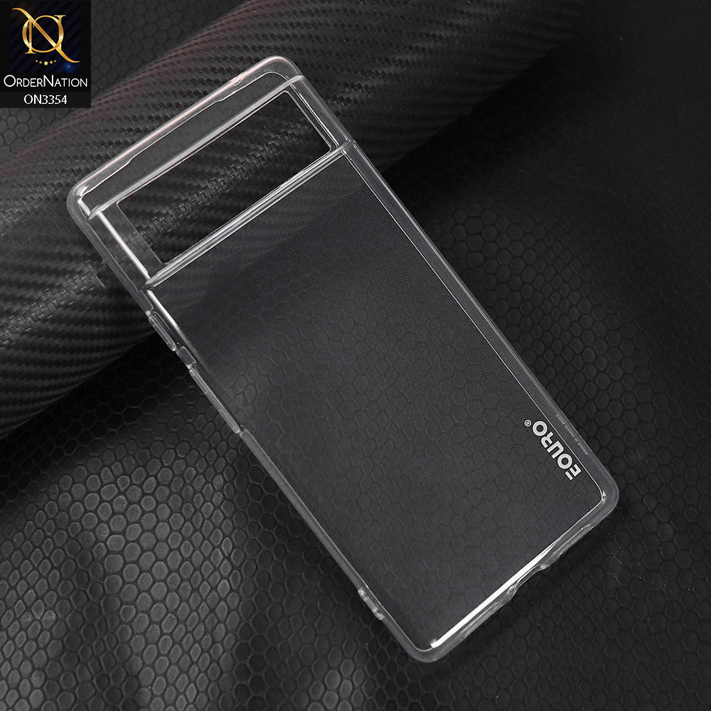 Google Pixel 6 Cover - Transparent - EOURO Shock Resistant Soft Silicone Camera Protection Case on3354-pixel6-transparent_3d505633-91e9-47fe-954e-c34b032b0ded Google Pixel 6