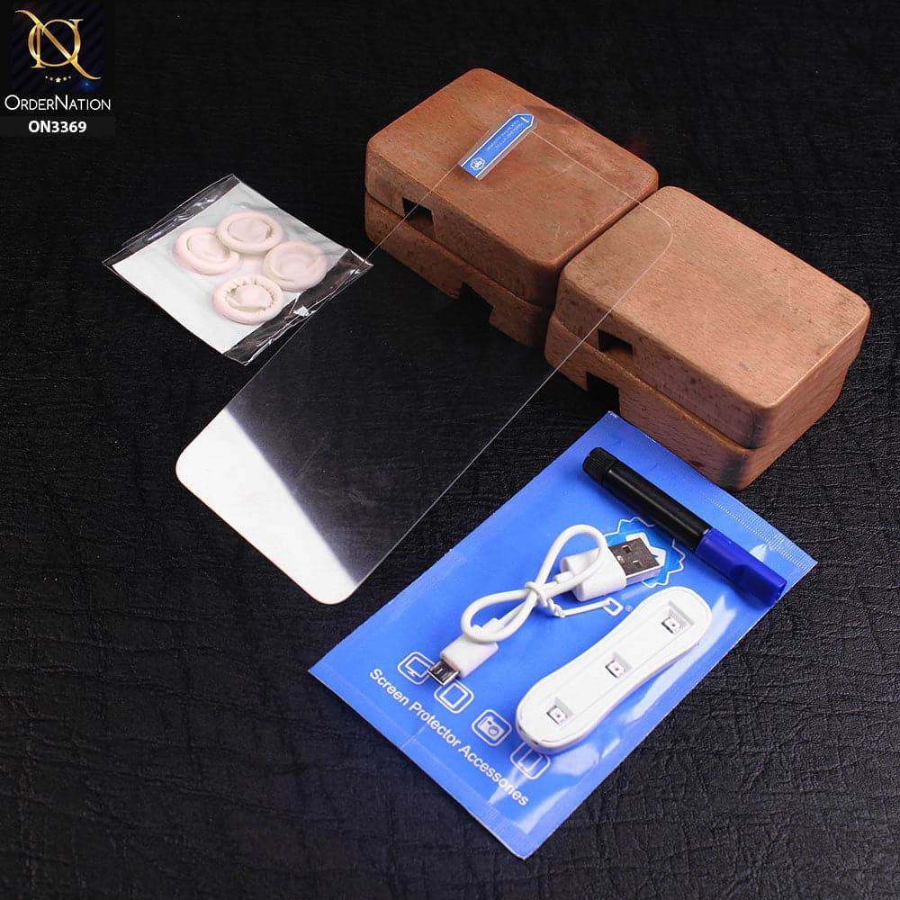 Vivo V30 Screen Protector - LITO - UV Liquid Full Glue Tempered Glass Screen Protector - Futurestore.pk