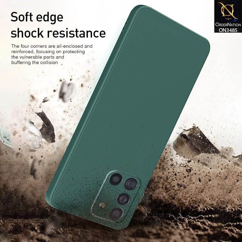 iPhone 13 Cover - Off-White (Not Pure White) - ONation Silica Gel Series - HQ Liquid Silicone Elegant Colors Camera Protection Soft Case - Futurestore.pk