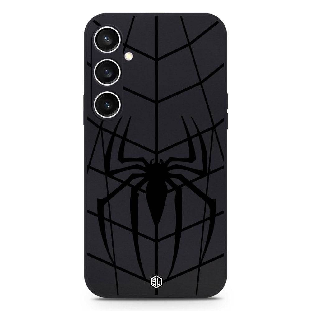 X-Spider Design Soft Phone Case - Black - Samsung Galaxy S23 Fe - Futurestore.pk