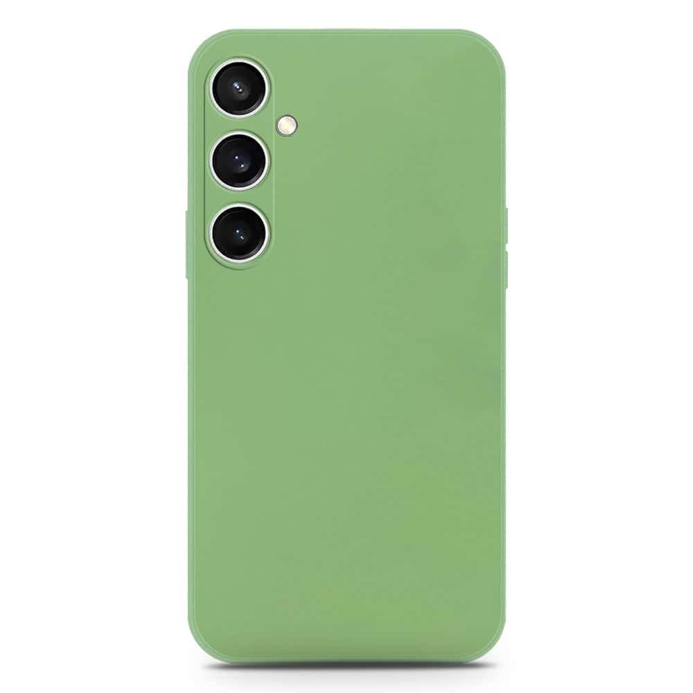 Skinlee Silica Gel Case - LightGreen - Samsung Galaxy S23 FE - Futurestore.pk
