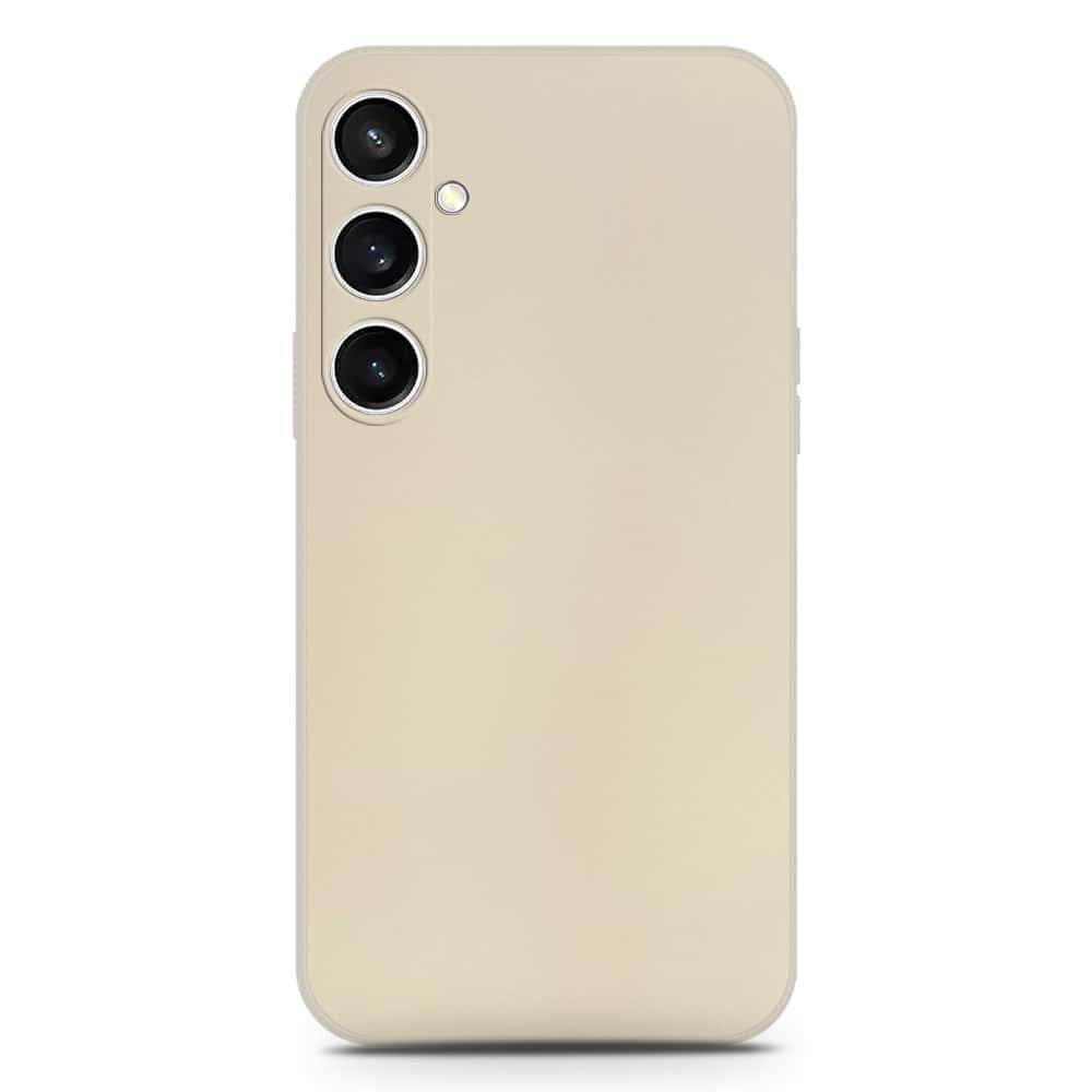 Skinlee Silica Gel Case - Offwhite - Samsung Galaxy S23 FE - Futurestore.pk