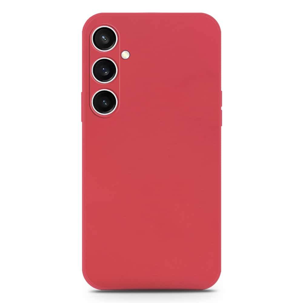 Skinlee Silica Gel Case - Red - Samsung Galaxy S23 FE - Futurestore.pk