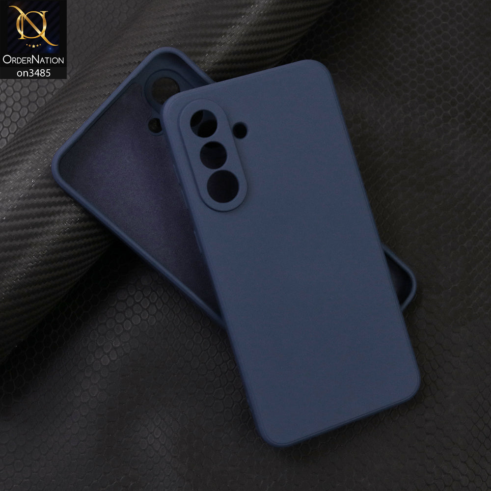 Samsung Galaxy A17 Cover - Blue - ONation Silica Gel Series - HQ Liquid Silicone Elegant Colors Camera Protection Soft Case on3485-sama26-blue_85ce7d83-1aa0-444d-9a7e-14c0dfd2f444 Samsung Galaxy A17