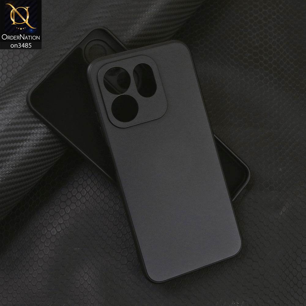 Infinix Smart 9 HD Cover - Black- ONation Silica Gel Series - HQ Liquid Silicone Elegant Colors Camera Protection Soft Case - Futurestore.pk