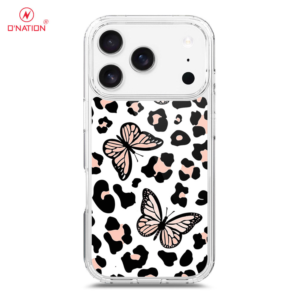 iPhone 17 Pro Max Cover - O'Nation Butterfly Dreams Series - 9 Designs - Clear Phone Case - Soft Silicon Borders