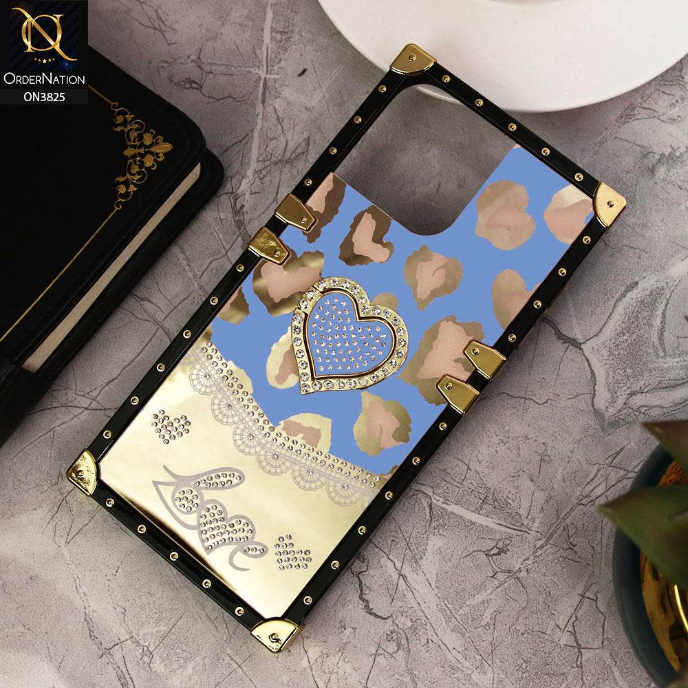 iPhone 16 Pro Max Cover - Design4- Heart Bling Diamond Glitter Soft TPU Trunk Case With Ring Holder - Futurestore.pk