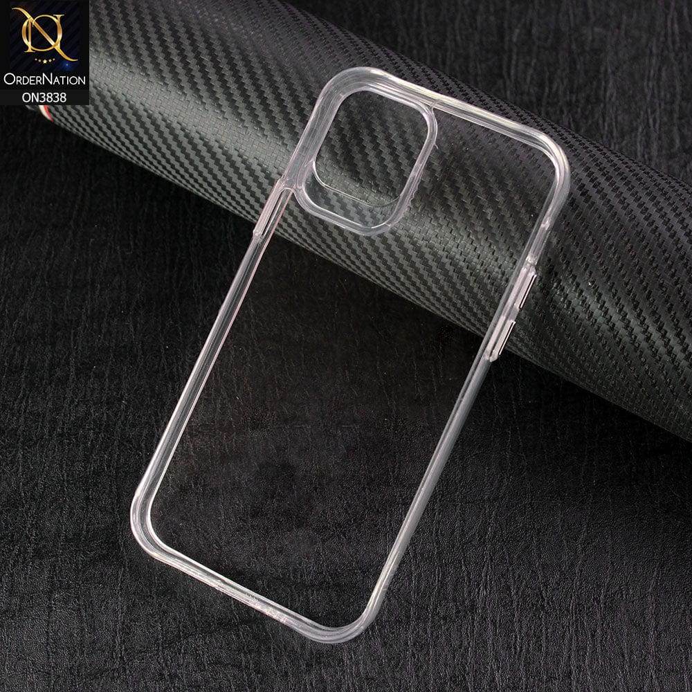 iPhone 13 Cover - Premium Quality No Yellowing Drop Tested Tpu+Pc Clear Soft Edges - Futurestore.pk