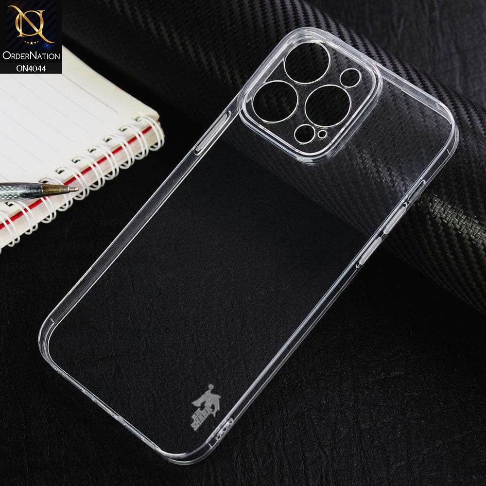 iPhone 16 Pro Max Cover - Transparent - Soft Silicone + TPU case with Camera Protection - Futurestore.pk