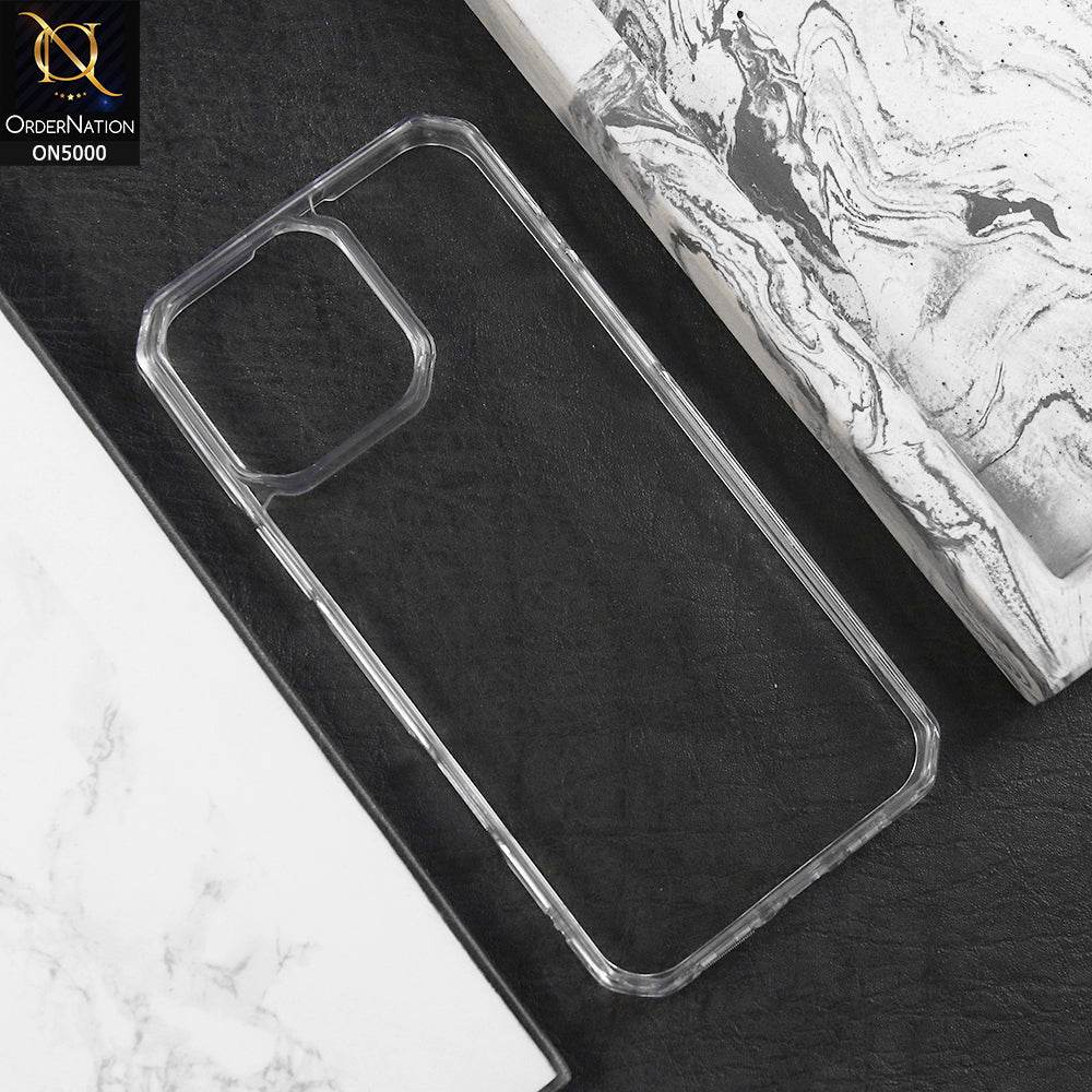 iPhone 16 Pro Max Cover - Transparent - High Quality Case Completely Clear and Scratch - Resistant Phone Soft Case - Futurestore.pk