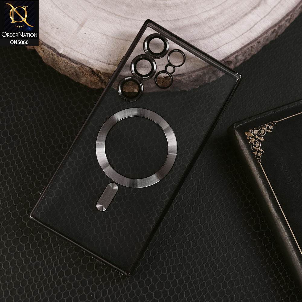 Samsung Galaxy S24 Ultra Cover - Black - Peerone DesignUltra Thin Matte Soft Silicone Case