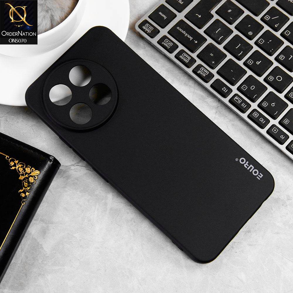 Tecno Spark 30 Pro Cover - Black - New Liquid Silicone Soft TPU Case With Camera Protection - Futurestore.pk