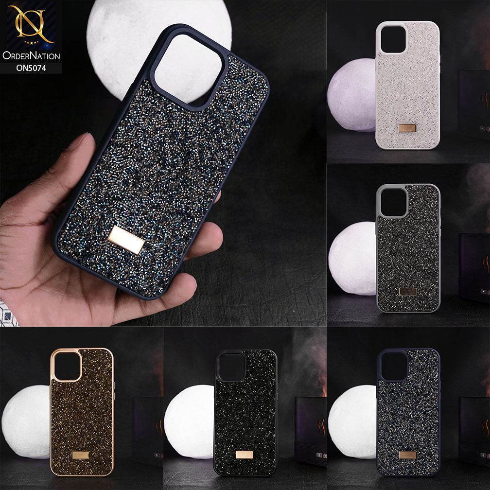 Samsung Galaxy S25 Ultra Cover - Titanium - Luxury Bling Rhinestones Diamond shiny Glitter Soft TPU Case - Futurestore.pk