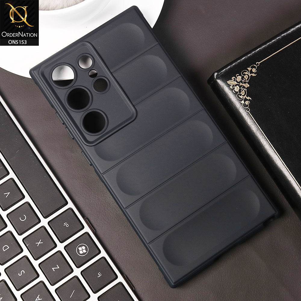 Samsung Galaxy S24 Ultra Cover - Blue - Soft TPU, Drop-Proof, Shockproof, Protective Case