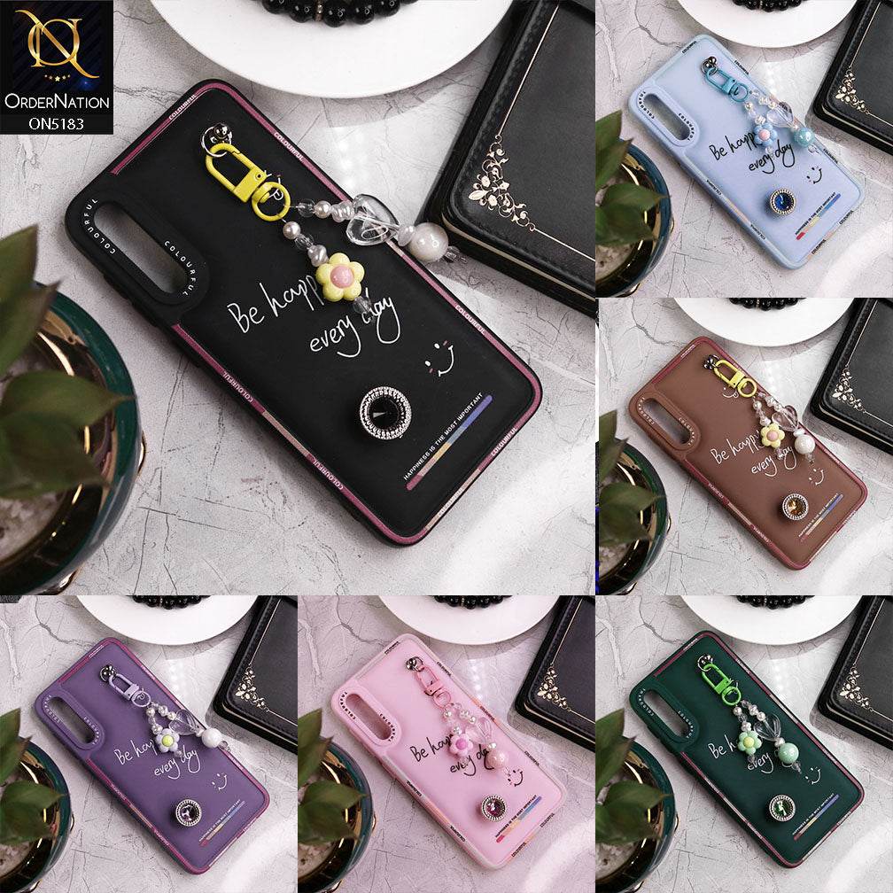 iPhone 11 Cover - Brown - New Colorful Candy Colors Happiness Series Soft Protective Case - Futurestore.pk
