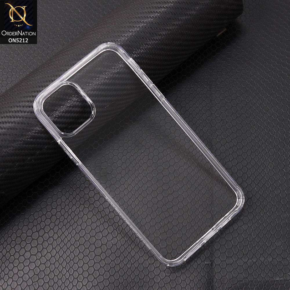 iPhone 11 Cover - Transparent - Neo Hybrid Crystal Series Transparent Protective Soft Borders Case - Futurestore.pk
