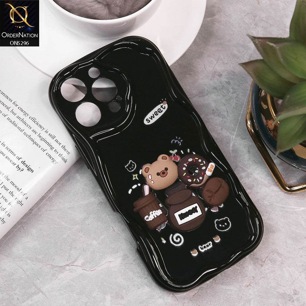 iPhone 16 Pro Max Cover - Design 3 - Cute 3D Cartoon Soft Silicon Helix Soft Borders Camera Protection Case - Futurestore.pk