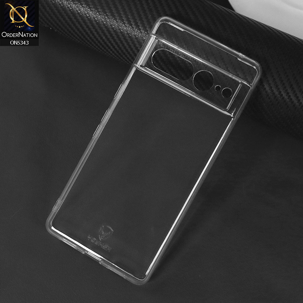 Google Pixel 7 Pro Cover - Transparent - Youksh Clear Soft TPU Case