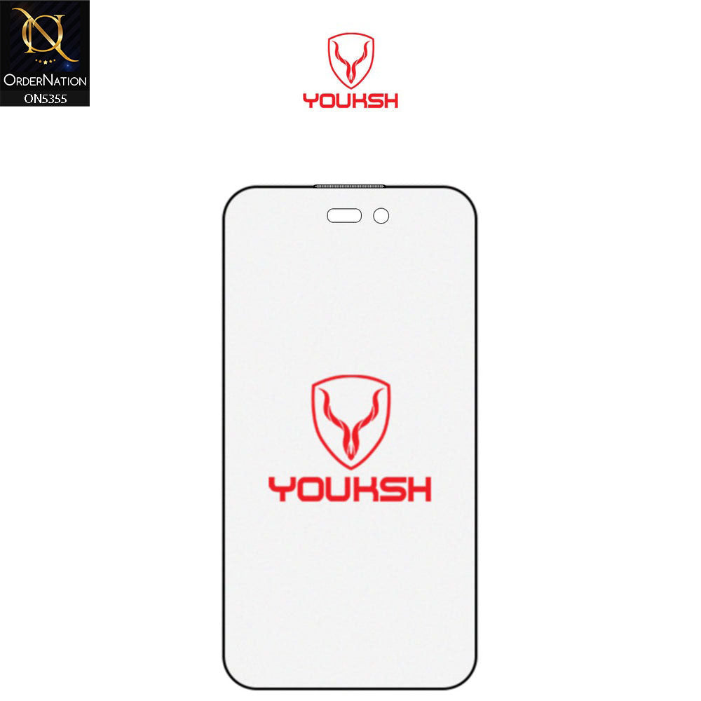 IPhone 17 Pro Max Screen Protector - Transparent - Youksh Matte Anti Dust Glass Screen Protector