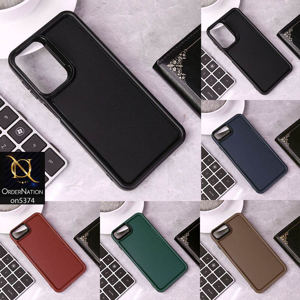 iPhone 13 Cover - Brown - Four Sided Airbag Bumper Shockproof Soft Case - Futurestore.pk
