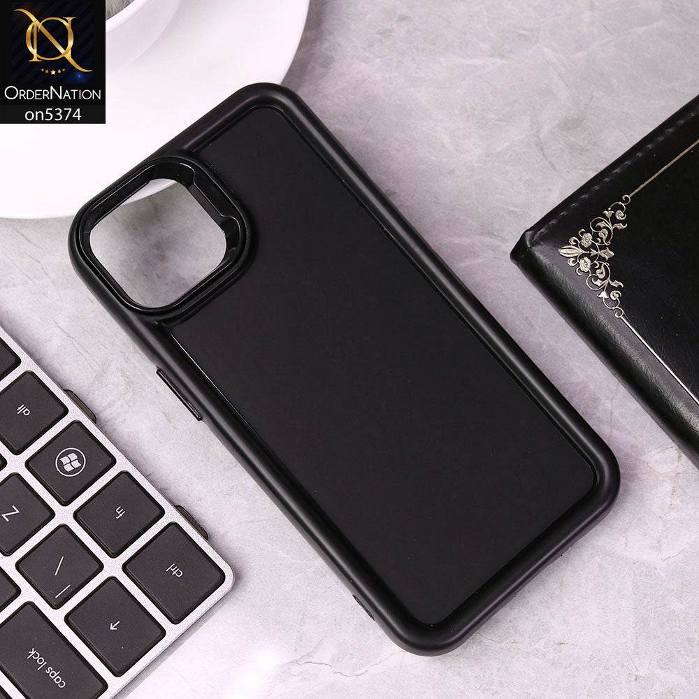 iPhone 13 Cover - Black - Four Sided Airbag Bumper Shockproof Soft Case - Futurestore.pk