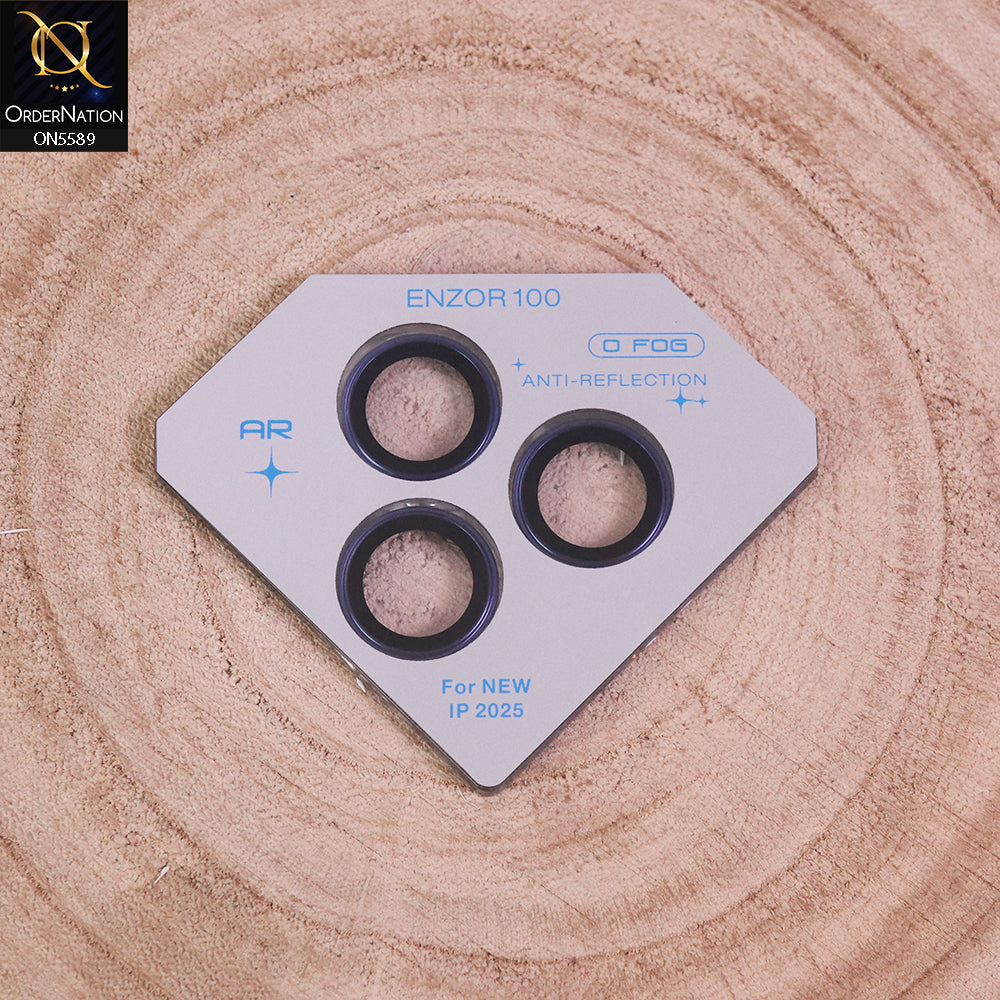 iPhone 17 Pro Max Camera Protector - Dark Blue - Kuzoom Preimium Quality Camera Lens Protector