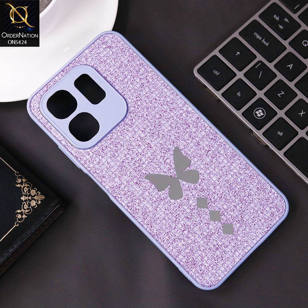 Infinix Smart 9 HD Cover - Purple - New Butterfly Soft Case With Camera Protection - Futurestore.pk