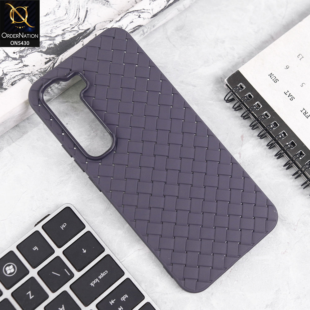Infinix Hot 60 Pro Plus Cover - Purple - New Woven Design Leather Feel Soft TPU Case on5430-hot60p-purple_b0ae12ae-4cad-44ba-a4d3-1e13fca1b979 Infinix Hot 60 Pro Plus