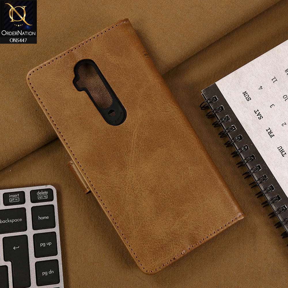 OnePlus 7 Pro Cover - Light Brown - Premium Leather Megantic Flip Book Covers With Card Holding Option on5447-oneplus7pro-oneplus7tpro-oneplus7tpro5gmclaren-lightbrown_5c074962-fc3a-4b41-bb36-a644fd901d00 OnePlus 7 Pro