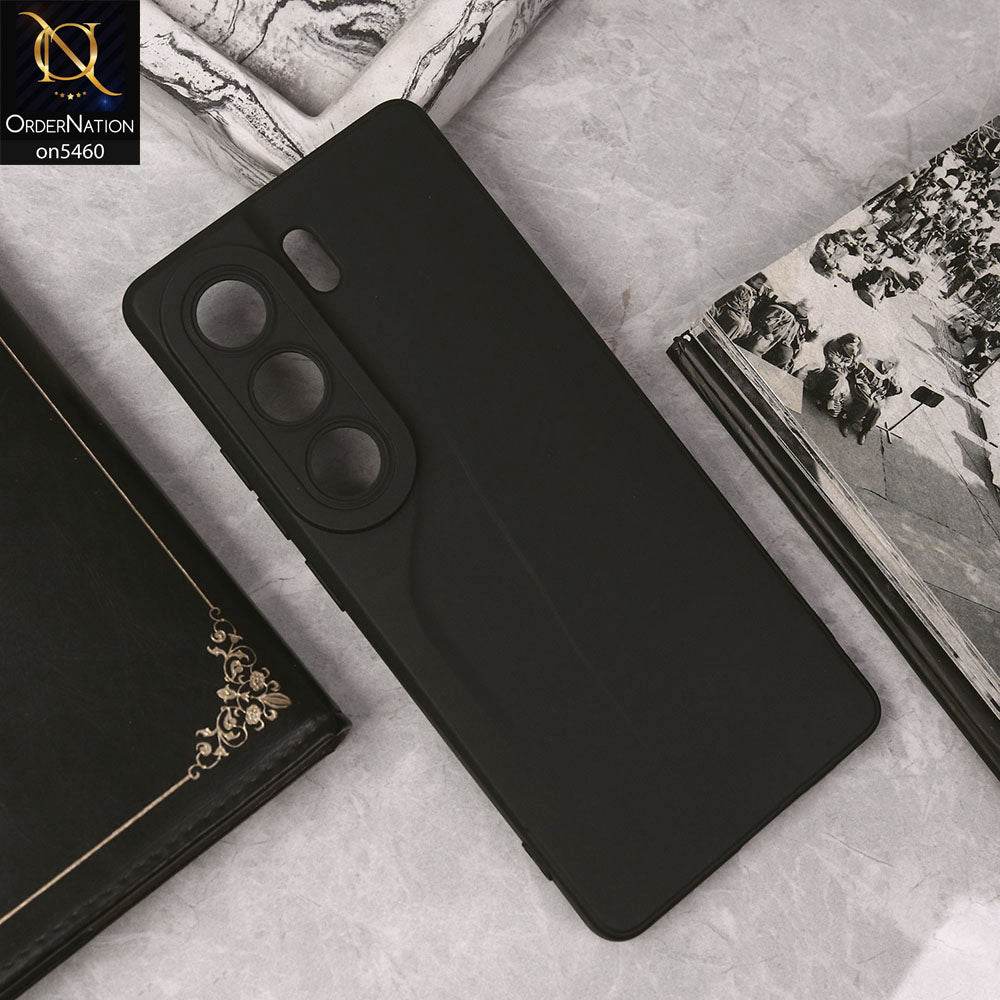 Tecno Camon 40 Pro Cover - Black - New Soft Silicone Case With Camera Protection