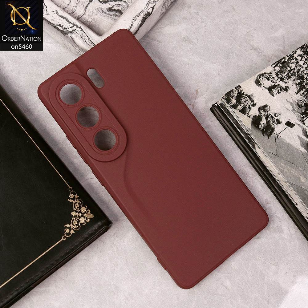 Tecno Camon 40 Pro Cover - Red - New Soft Silicone Case With Camera Protection