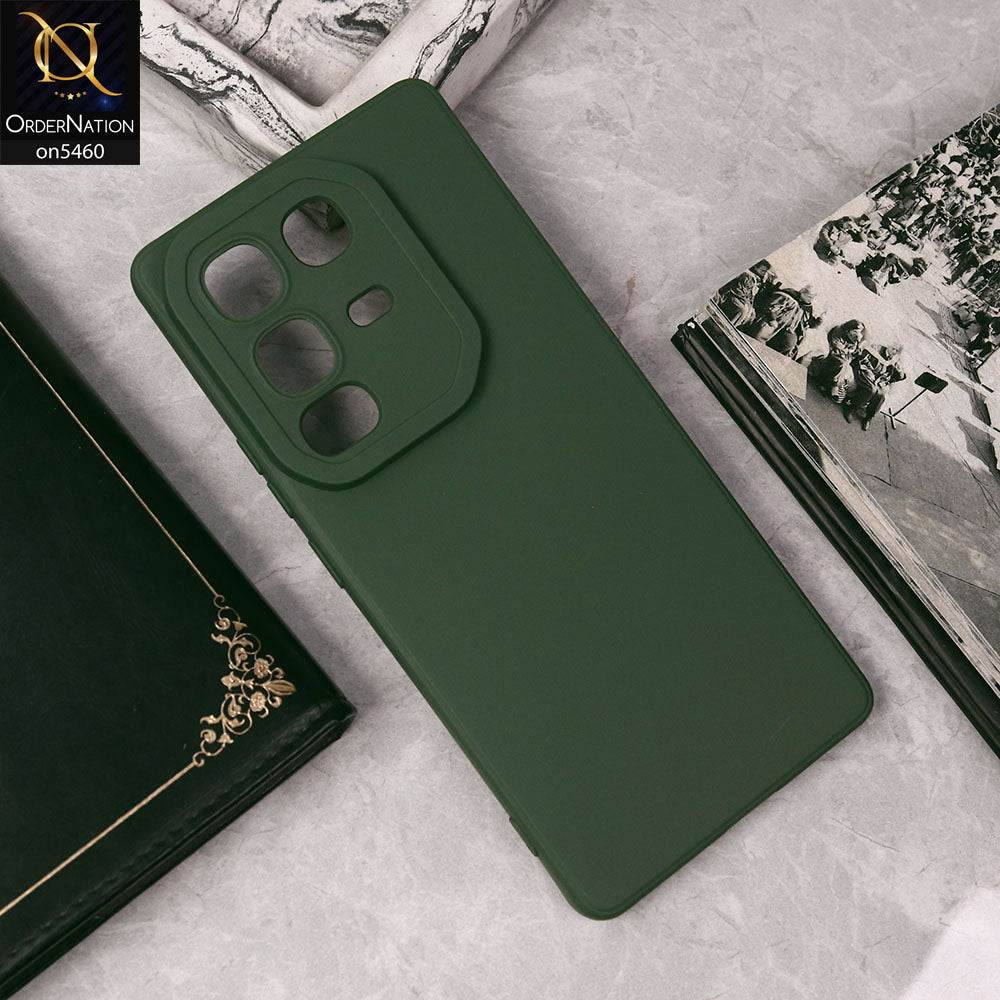 Infinix Note 50 4G Cover - Green - New Soft Silicone Case With Camera Protection - Futurestore.pk