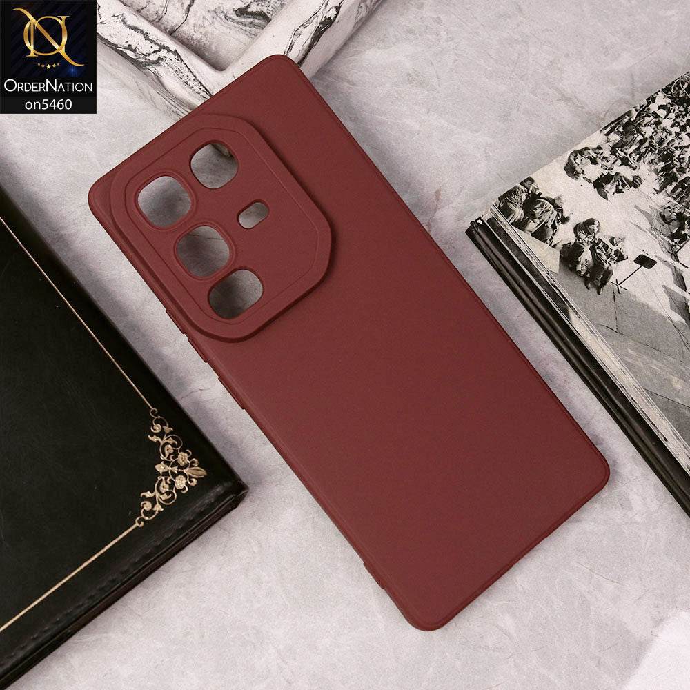 Infinix Note 50 Pro 4G Cover - Red - New Soft Silicone Case With Camera Protection - Futurestore.pk