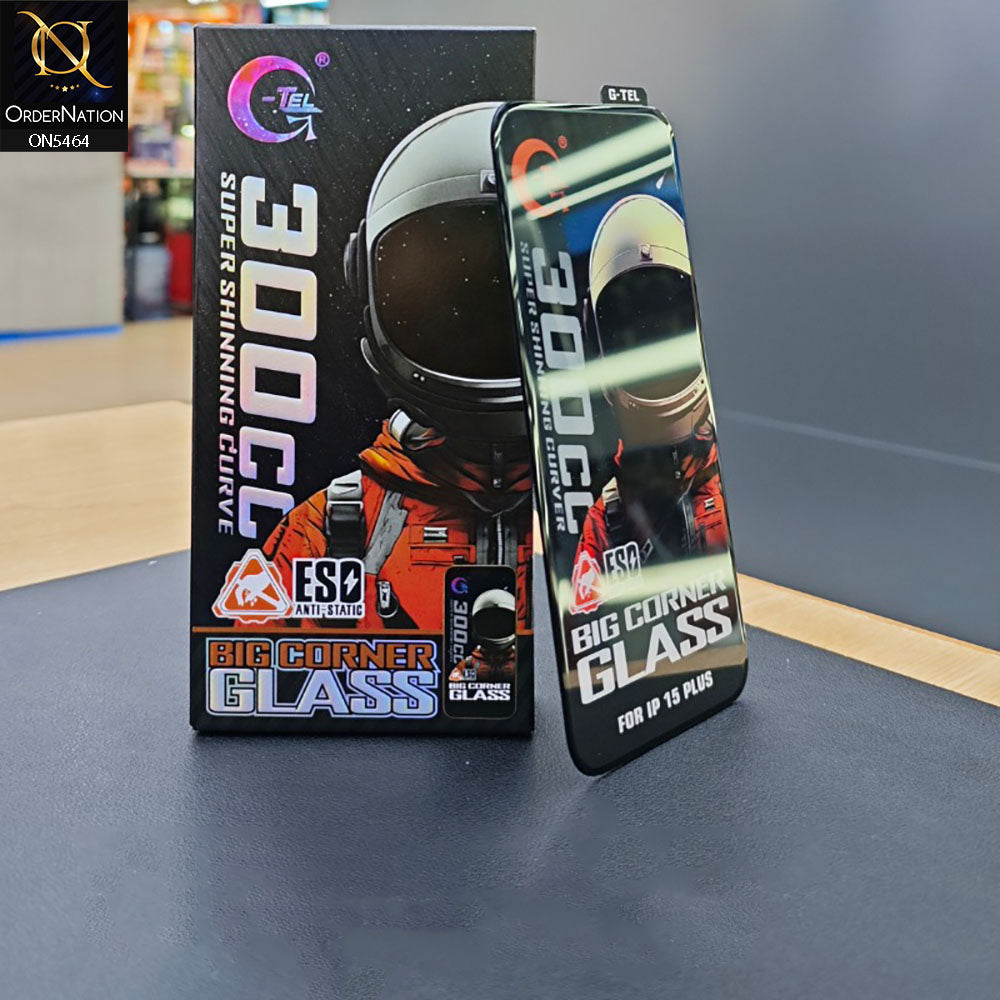 Xiaomi Redmi Note 14 Screen Protector - Black - Premium G-tel 300CC Tempered High Quality Big Corner Screen Protector
