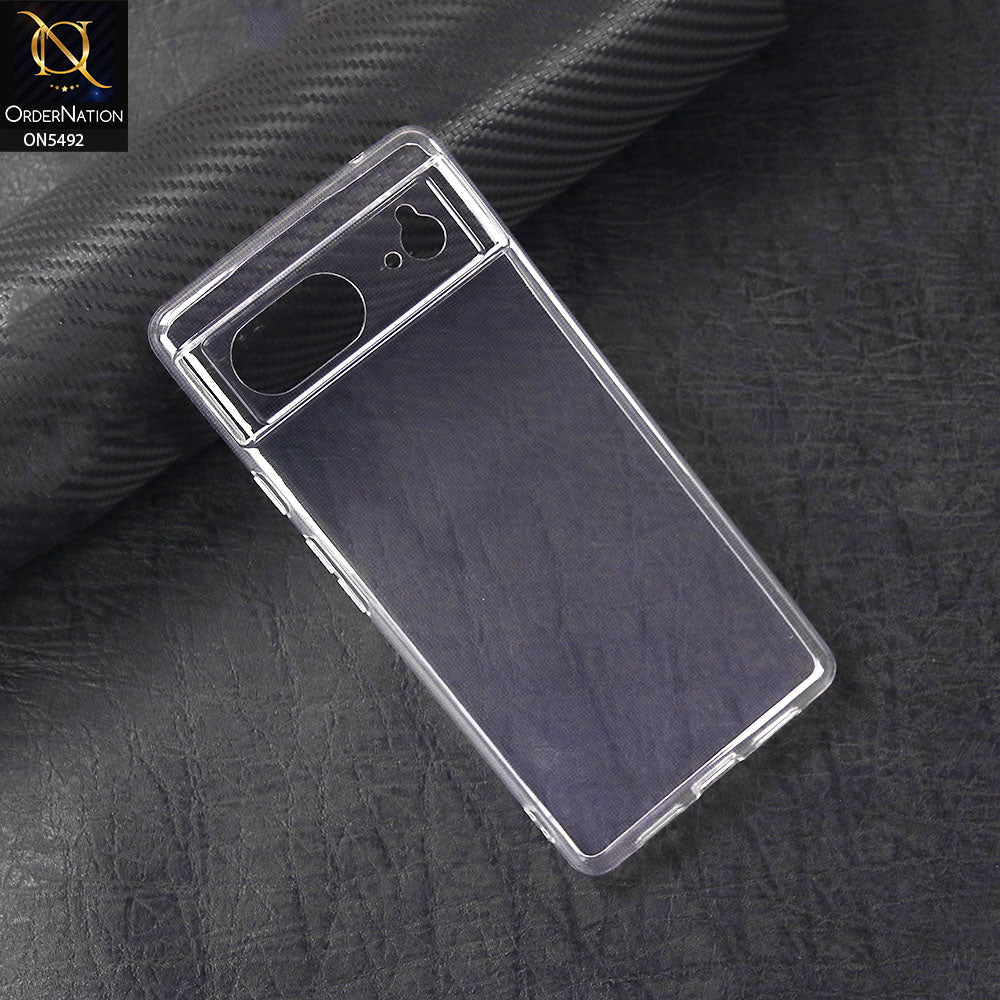 Google Pixel 6 Cover - Transparent - New Premium Quaality Clear Tpu Soft Case on5492-pixel6-transparent_68a18683-0e29-4b9f-98f4-3a39c7333361 Google Pixel 6