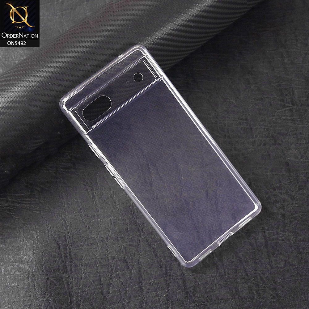 Google Pixel 6a Cover - Transparent - New Premium Quaality Clear Tpu Soft Case on5492-pixel6a-transparent_222296d3-33bc-42ea-98ae-b65f1d0b64e8 Google Pixel 6a