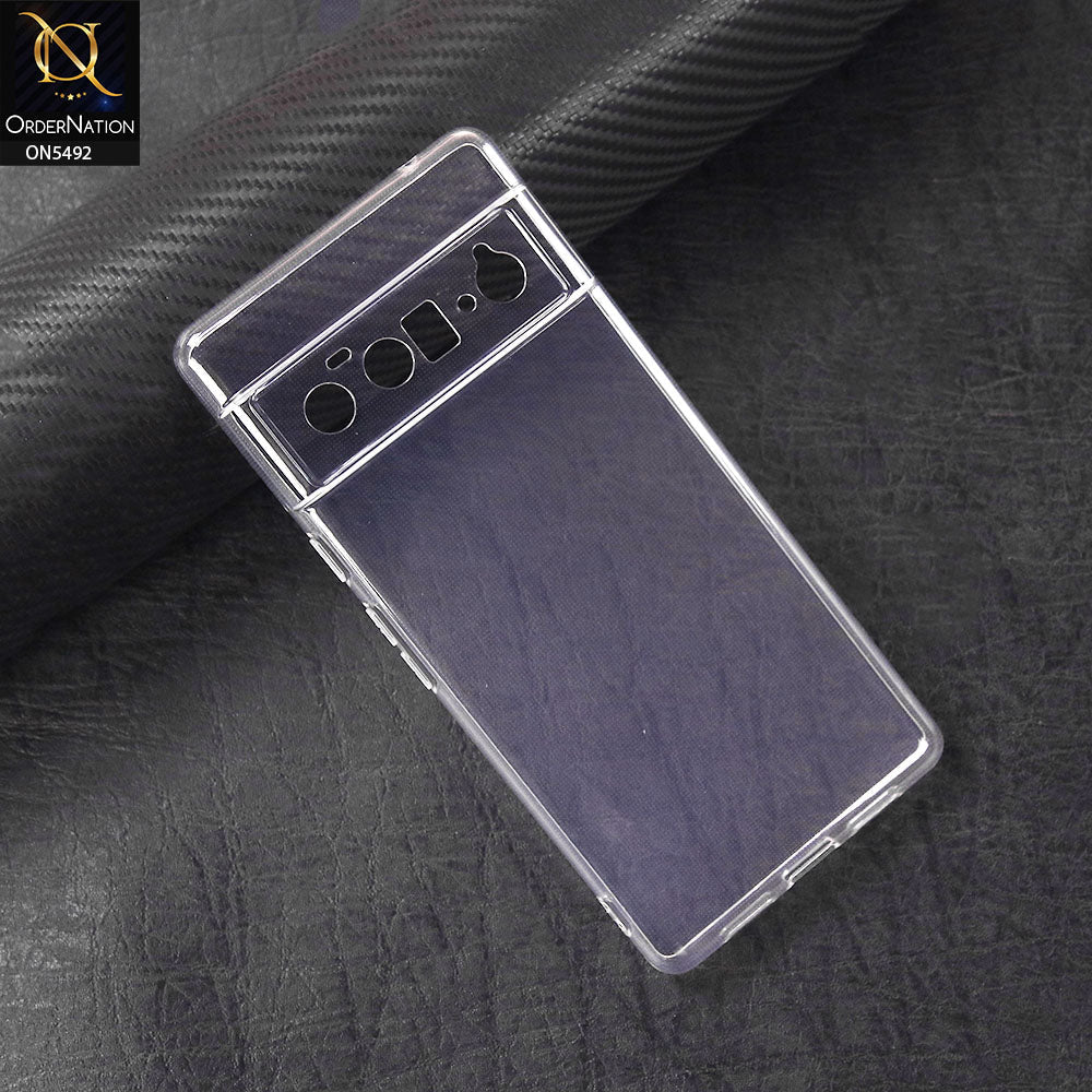 Google Pixel 6 Pro Cover - Transparent - New Premium Quaality Clear Tpu Soft Case