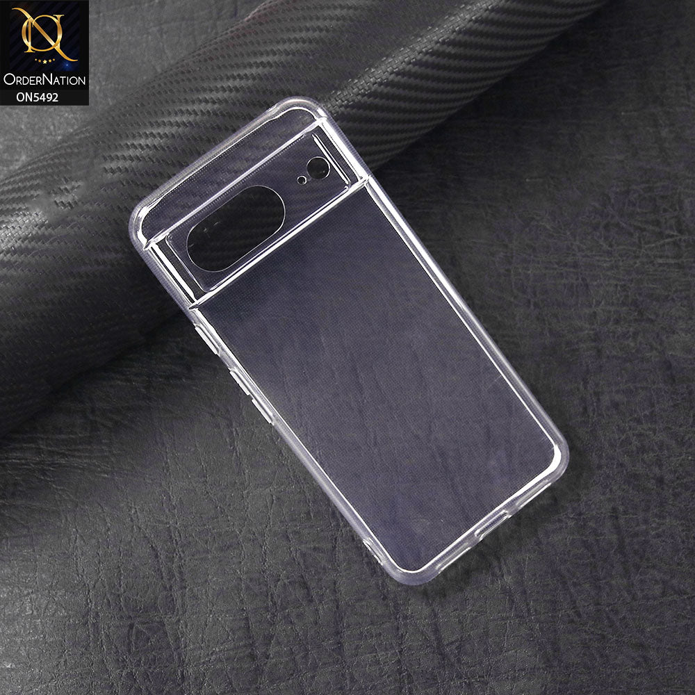 Google Pixel 8 Cover - Transparent - New Premium Quaality Clear Tpu Soft Case on5492-pixel8-transparent_8930429c-bfda-4f72-9f21-ffa5cd3b98e5 Google Pixel 8