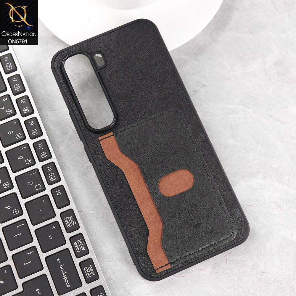 Infinix Hot 60 Pro Plus Cover - Black - New Premium Soft Tpu Leather Textured Case With Card Holder on5496-hot60proplus-black_ed0f727a-f6c9-4c3c-8cff-517741db515c Infinix Hot 60 Pro Plus